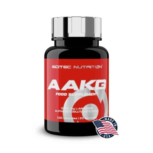 AAKG ARGININE 100 Caps – SCITEC NUTRITION