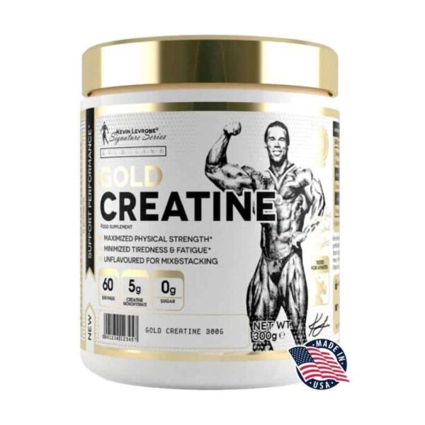 GOLD CREATINE MONOHYDRATE 300G – KEVIN LEVRONE