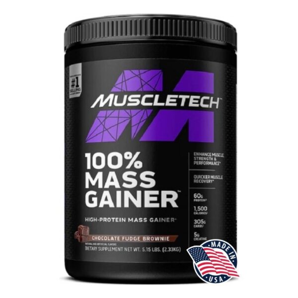 100% MASS GAINER 2.33KG – MUSCLETECH