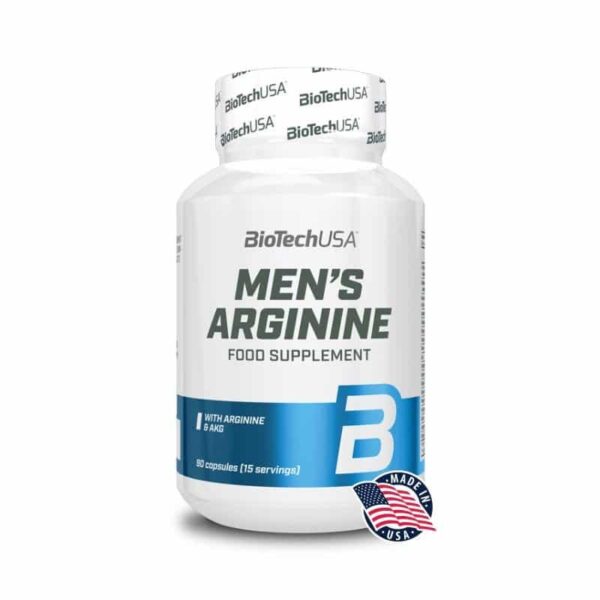ARGININE FOR MEN 90 CAPS – BIOTECH USA