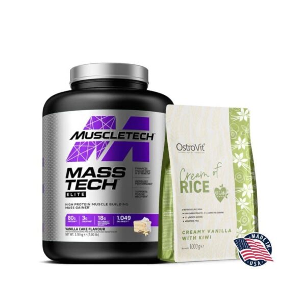 PACK MASS TECH ELITE – CREAM OF RICE