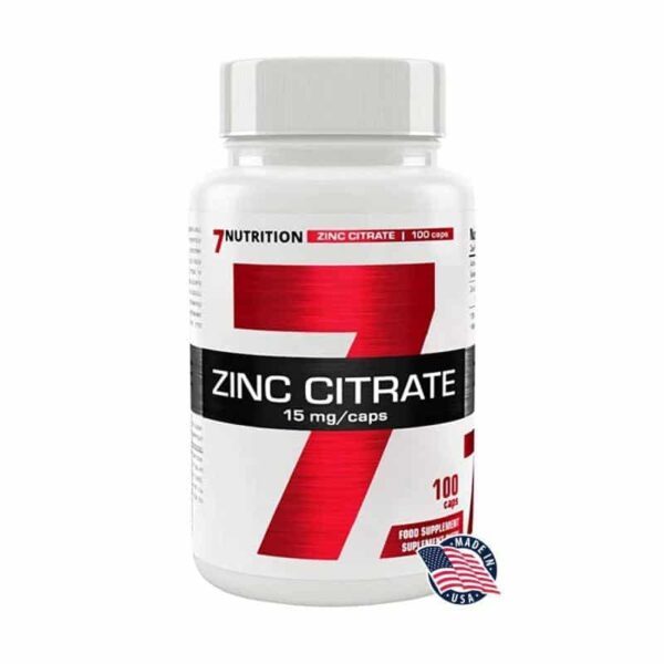 ZINC CITRATE 15mg – 100 CAPSULES