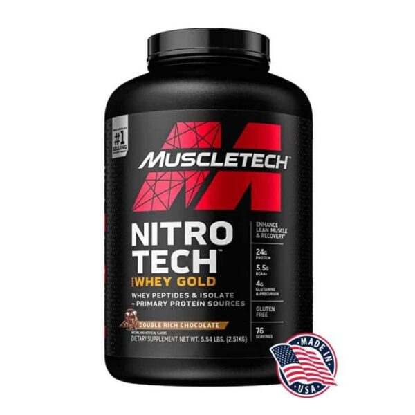 100% NITROTECH WHEY GOLD 2,27kg – MUSCLETECH